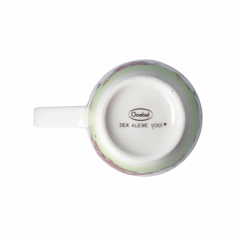 Goebel Teacup with Lid and Strainer The Little Yogi - Collected for You, Mug, Fine Bone China, Colorful, 450 ml, 54102821