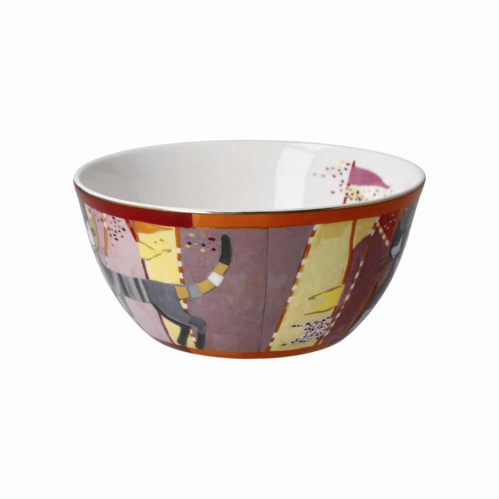 Goebel Bowl Rosina Wachtmeister - Sottosopra, Decorative Bowl, Fine Bone China, Colorful, 15 cm, 66861061