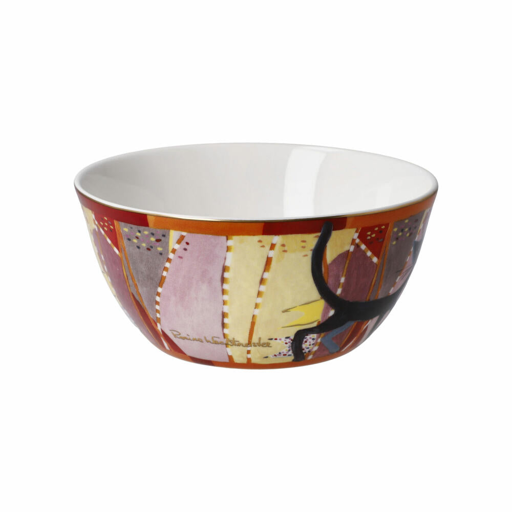 Goebel Bowl Rosina Wachtmeister - Sottosopra, Decorative Bowl, Fine Bone China, Colorful, 15 cm, 66861061