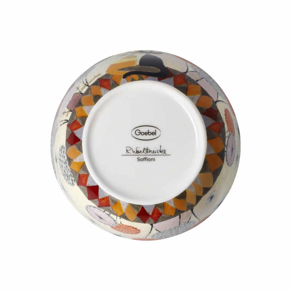 Goebel Bowl Rosina Wachtmeister - Sottosopra, Decorative Bowl, Fine Bone China, Colorful, 15 cm, 66861061
