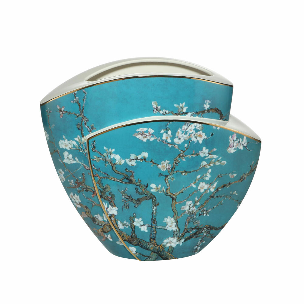 Goebel Vase Vincent van Gogh - Mandelbaum Blau, Artis Orbis, Porzellan, Bunt, 29 cm, 67061861
