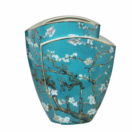 Goebel Vase Vincent van Gogh - Mandelbaum Blau, Porzellan, Bunt, 43 cm, 67061871