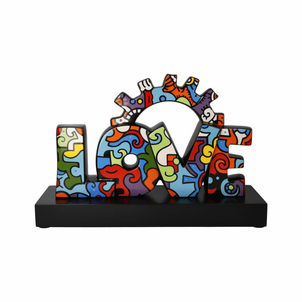 Goebel figurine Billy the Artist - Evolution of Love, porcelain, colorful, 26 cm, 67080711