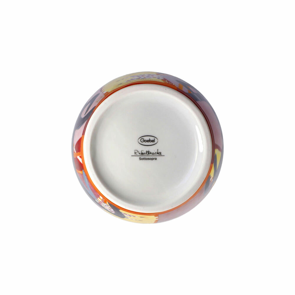 Goebel Vase Sottosopra - Rosina Wachtmeister, decorative vase, cats, porcelain, 24 cm, 66861101