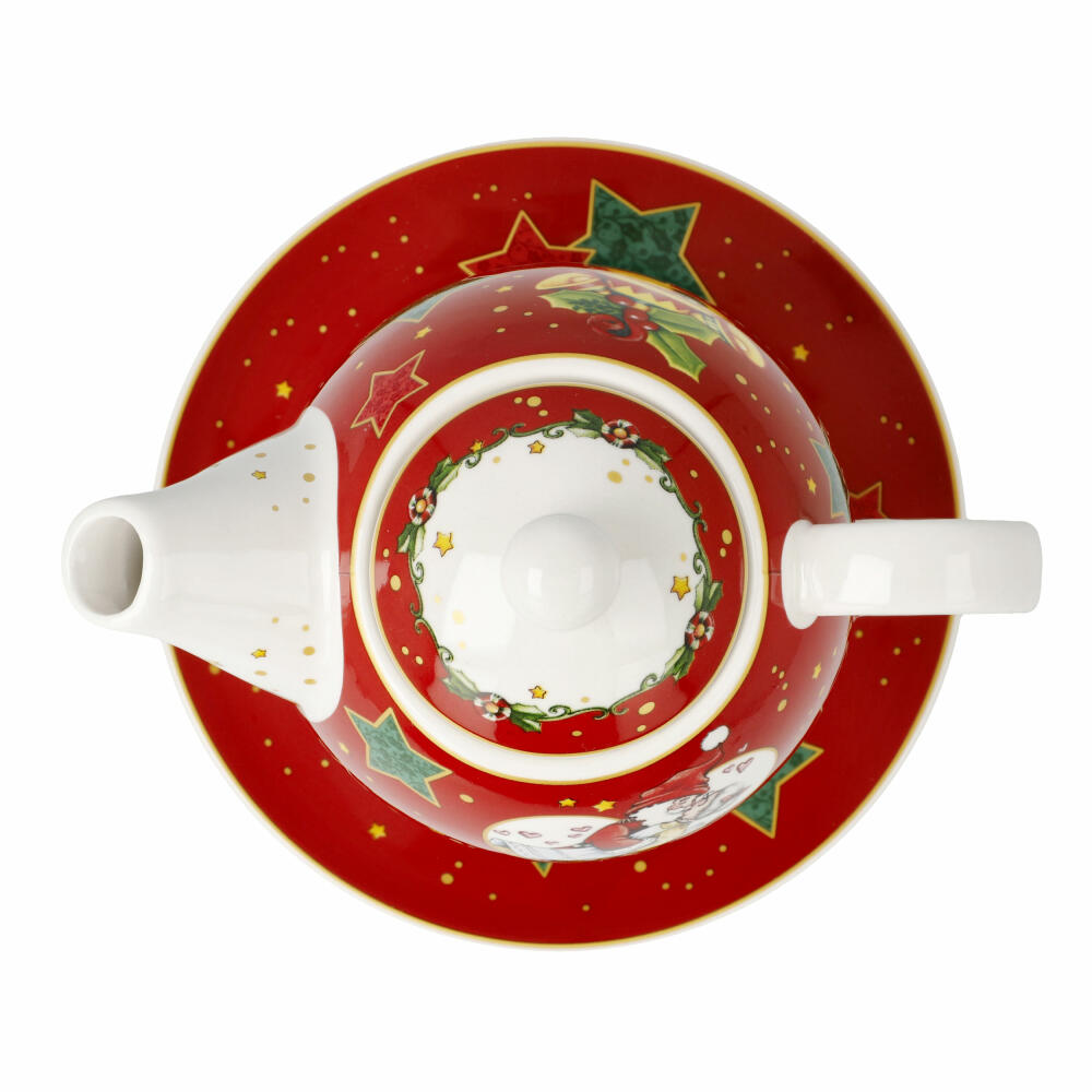 Goebel tea set Tea for One Mary Engelbreit - Home Sweet Home 3-piece, fine bone china, colorful, 350 ml, 66725051