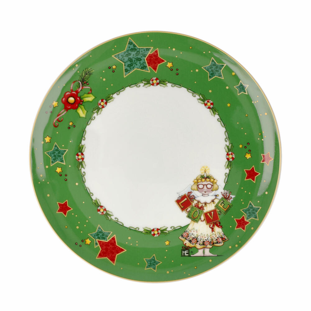 Goebel plate Mary Engelbreit - Love Me, fine bone china, colorful, 23 cm, 66725061