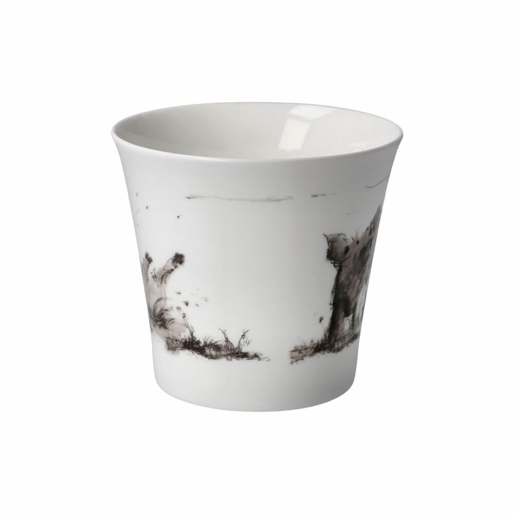 Goebel Coffee-/Tea Mug Peter Schnellhardt - Schwein gehabt!, Tasse, Becher, Fine Bone China, Bunt, 350 ml, 26500311