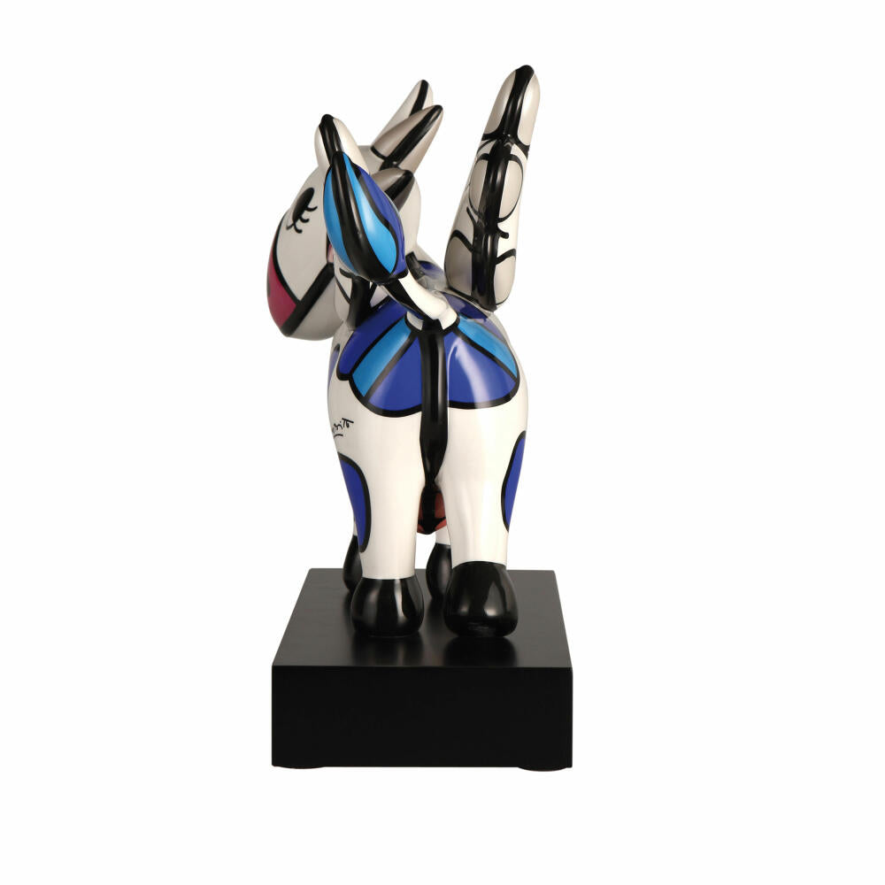 Goebel figurine Romero Britto - Flying Cow, Pop Art, porcelain, colorful, 31 cm, 66453161