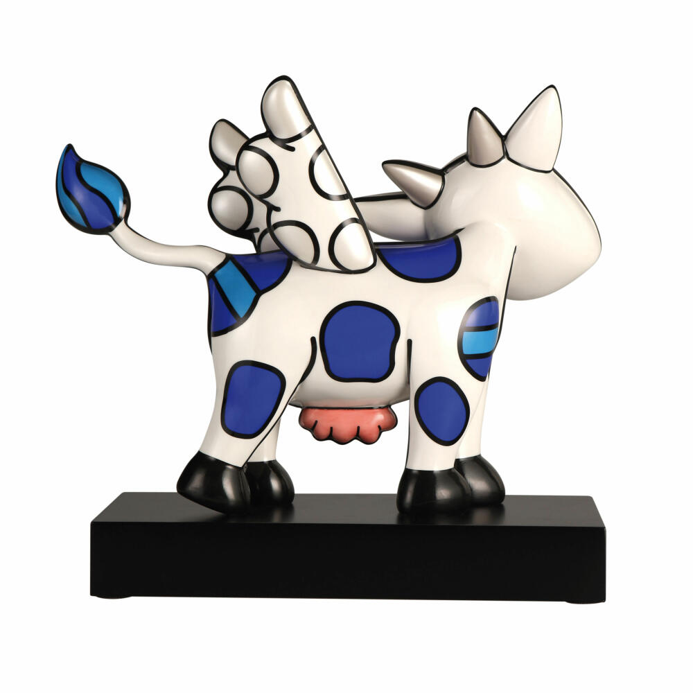 Goebel figurine Romero Britto - Flying Cow, Pop Art, porcelain, colorful, 31 cm, 66453161