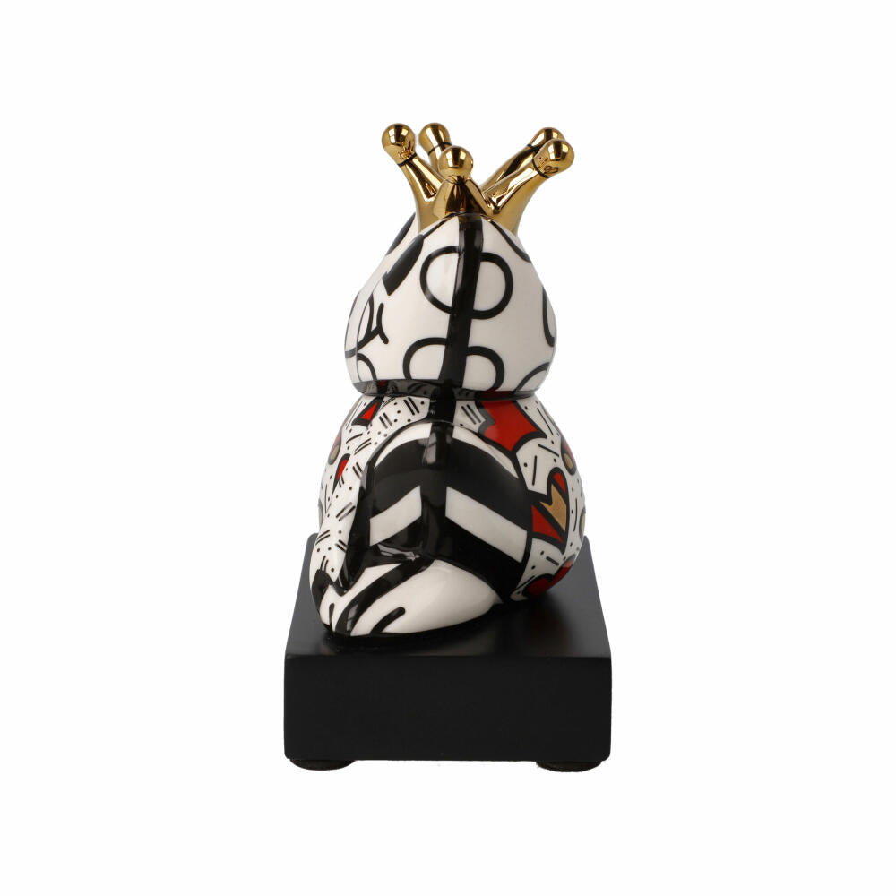 Goebel Figurine Romero Britto - Golden Prince, Pop Art, Porcelain, Colorful, 14.5 cm, 66453181