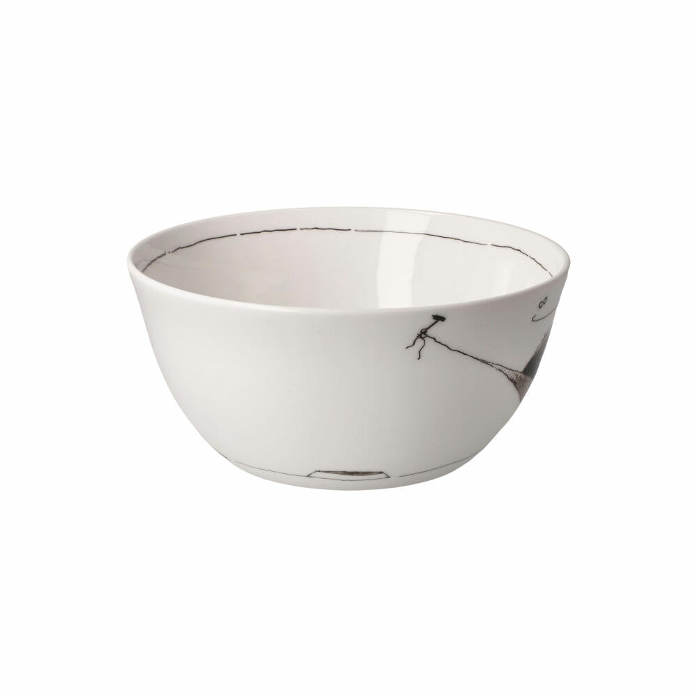 Goebel Schale Peter Schnellhardt - Mittagspäuschen, Fine Bone China, Bunt, 15 cm, 26500321