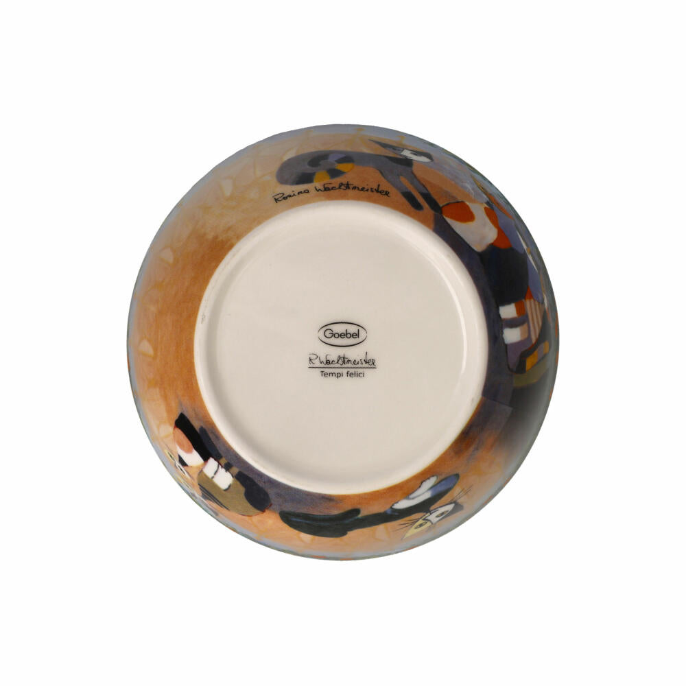 Goebel Bowl Rosina Wachtmeister - Tempi felici, Fine Bone China, Colorful, 15 cm, 66861191