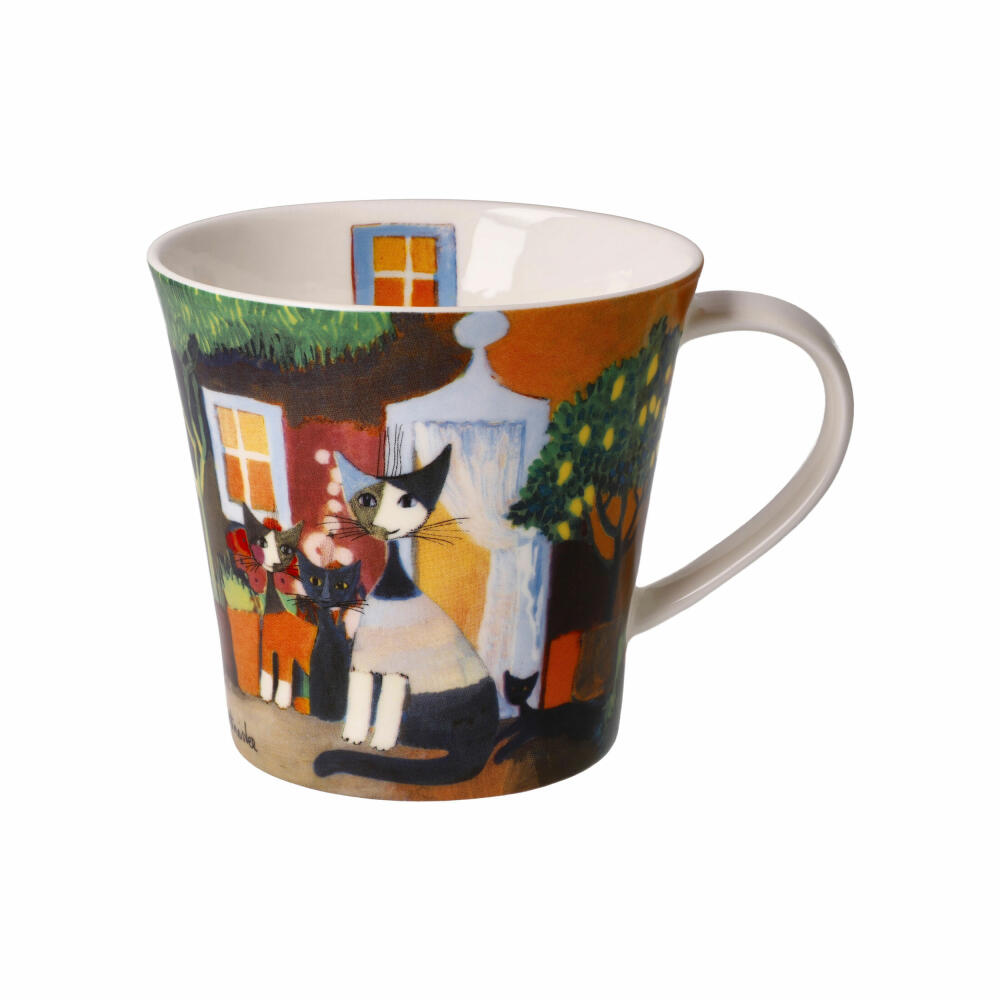 Goebel Coffee/Tea Mug Rosina Wachtmeister - Una bellissima giornata, Fine Bone China, Colorful, 0.35 L, 66861221