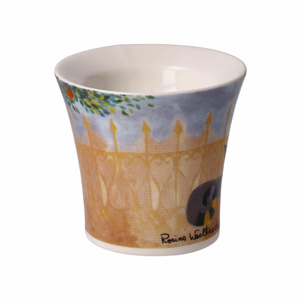 Goebel egg cups set of 2 Rosina Wachtmeister - Tempi felici, New Bone China, colorful, 6 cm, 66861261