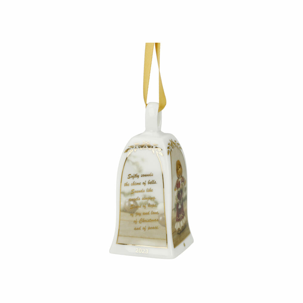 Goebel Bell Annual Bell 2023, Christmas tree decoration, porcelain, 7 cm, 66505451