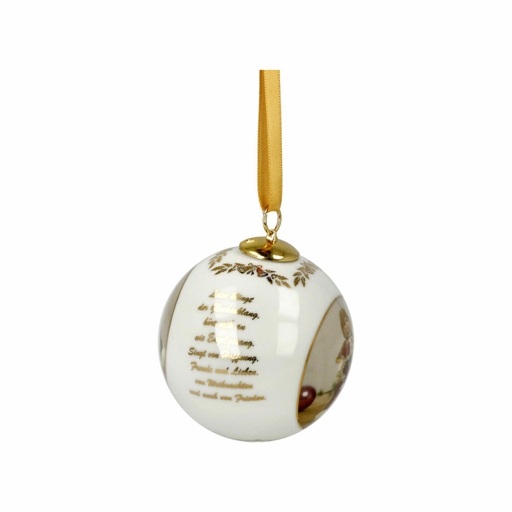 Goebel Annual Ball 2023, Christmas Tree Ball, Christmas Ball, Porcelain, 8 cm, 66501661