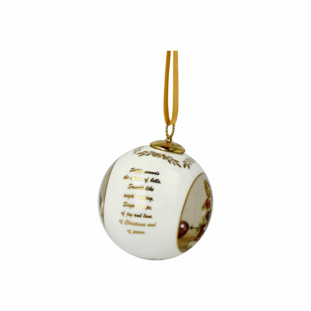 Goebel Annual Ball 2023, Christmas Tree Ball, Christmas Ball, Porcelain, 8 cm, 66501661