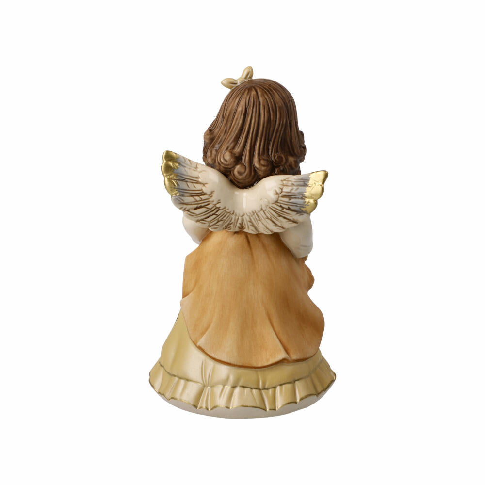 Goebel Angel Peace Angel, decorative figure, stoneware, champagne, 14.5 cm, 41672071