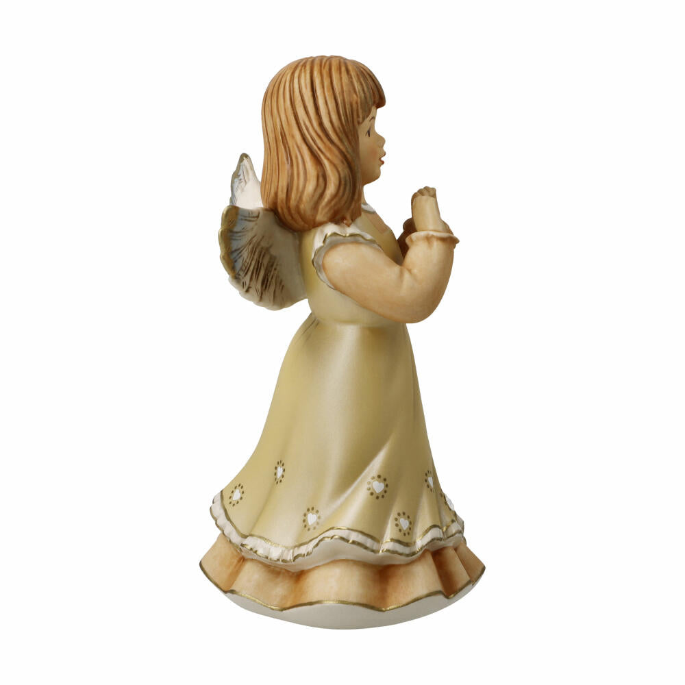 Goebel Dekofigur Engel Du bist mein Schatz, Steingut, Champagner, 14.5 cm, 41674071