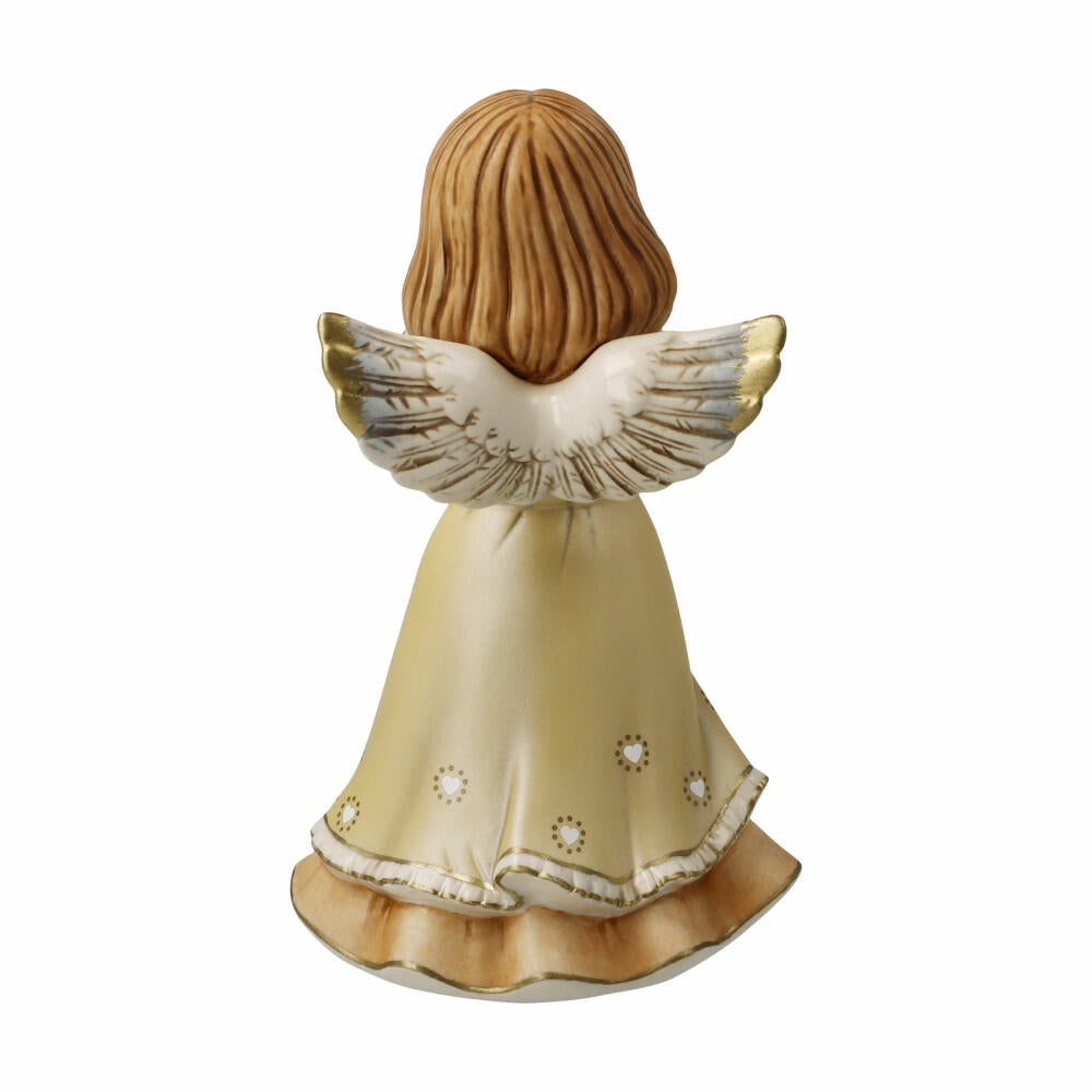 Goebel Dekofigur Engel Du bist mein Schatz, Steingut, Champagner, 14.5 cm, 41674071
