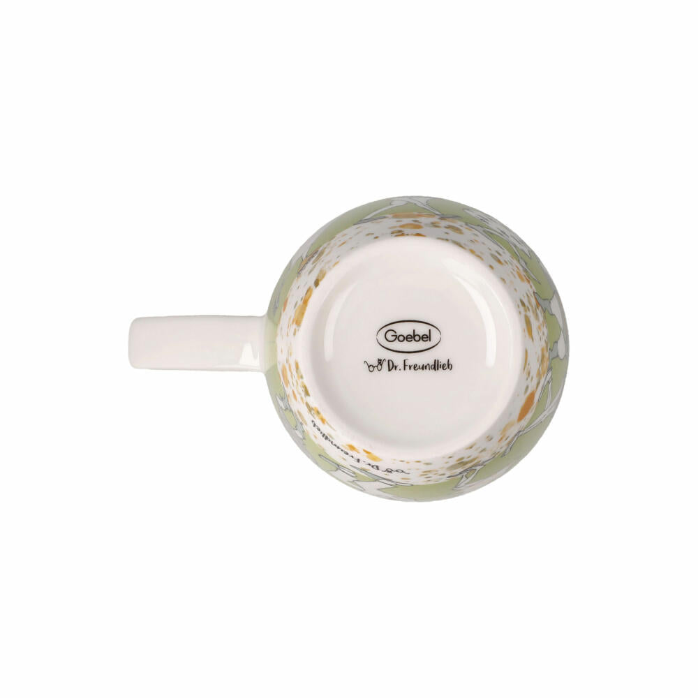 Goebel Teetasse mit Deckel und Sieb Barbara Freundlieb - Das beste Alter, Fine Bone China, Bunt, 0.45 L, 27001361