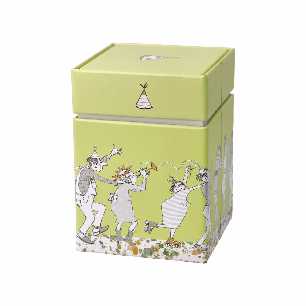 Goebel Tea Caddy Barbara Freundlieb - The Best Age, Metal, Colorful, 0.6 L, 27001381