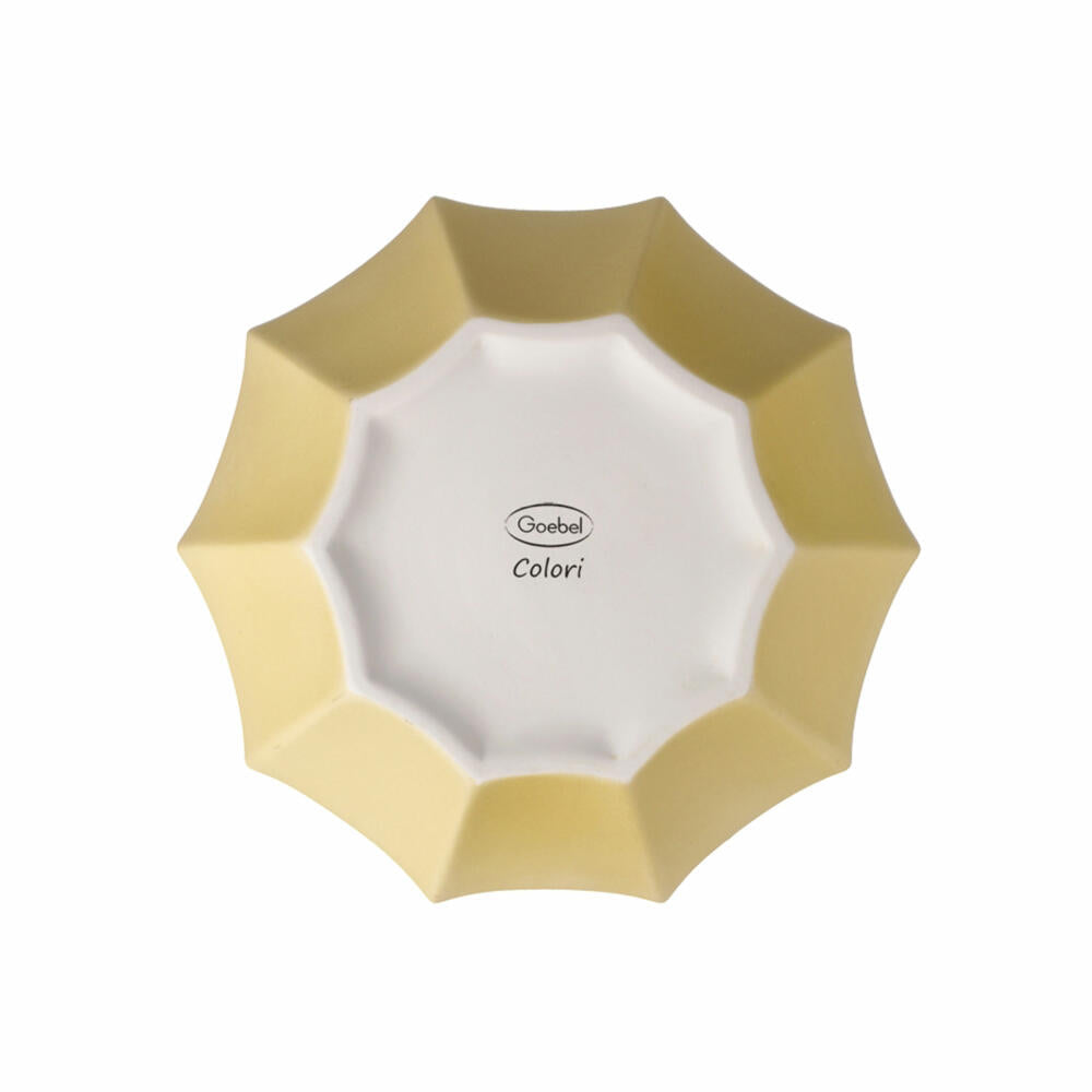 Goebel Vase Concave, bisque porcelain, champagne, 22.5 cm, 23122931