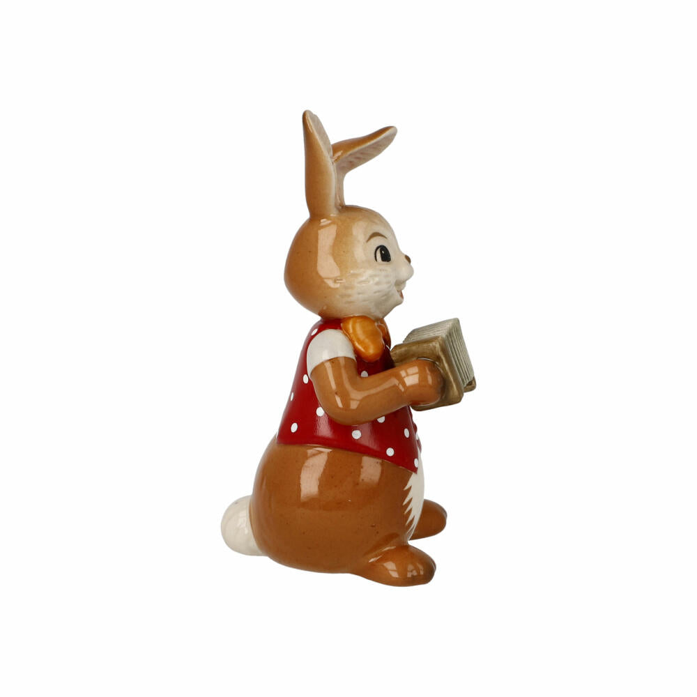 Goebel Figurine Rabbit - Cheeky Musician, Easter, Stoneware, Colorful, 8 cm, 66845781