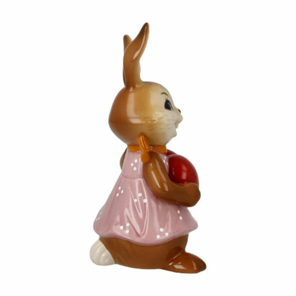 Goebel Figurine Rabbit - All the best!, Easter, Stoneware, Colorful, 12 cm, 66845831