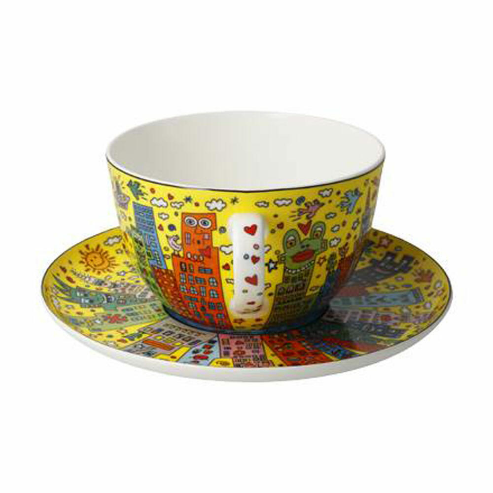 Goebel Milk Coffee Cup James Rizzi - My New York City Sunset, Cup, Coffee Cup, Tea Cup, Fine Bone China, 26103311
