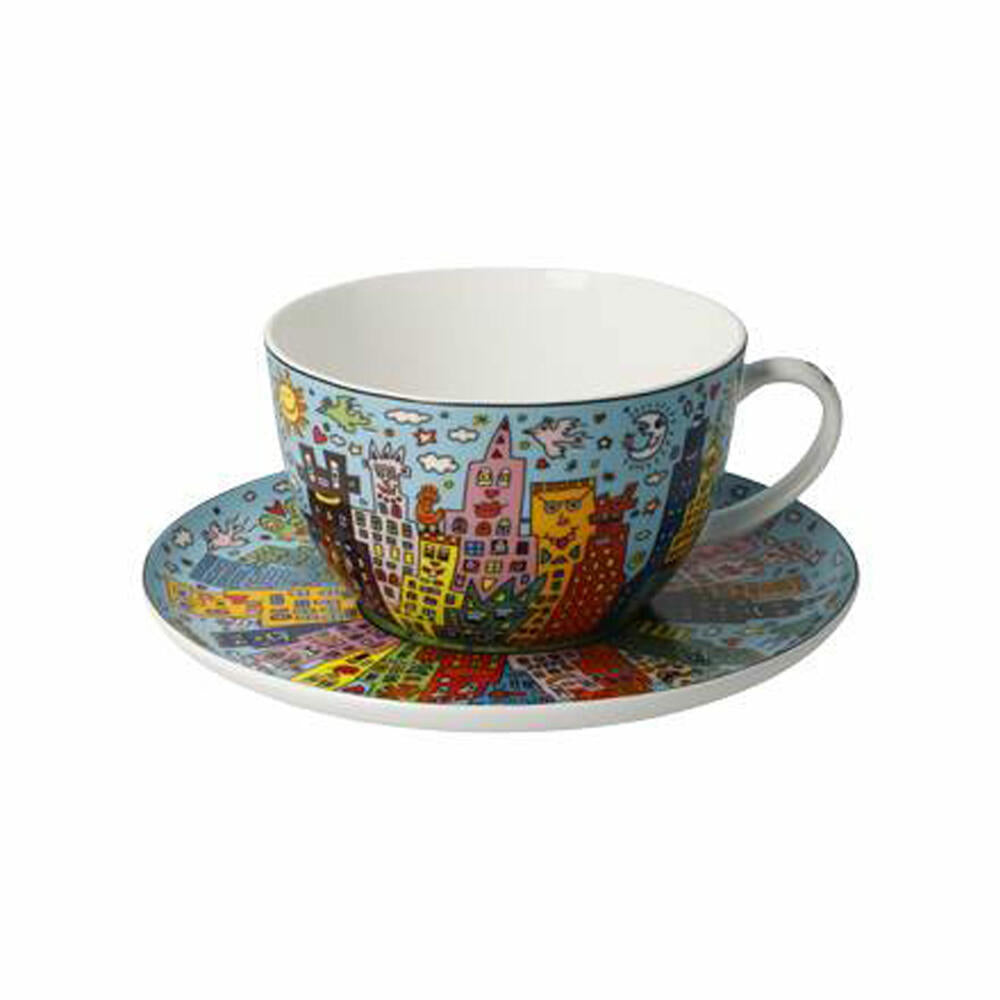 Goebel Milk Coffee Cup James Rizzi My New York City Day, Cup, Coffee Cup, Tea Cup, Fine Bone China, 26103321