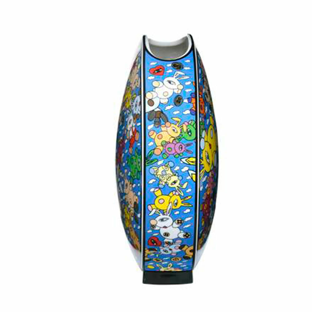 Goebel Vase Bergonzoli - Magic Bunny Explosion, flower vase, decorative vase, porcelain, 67180101