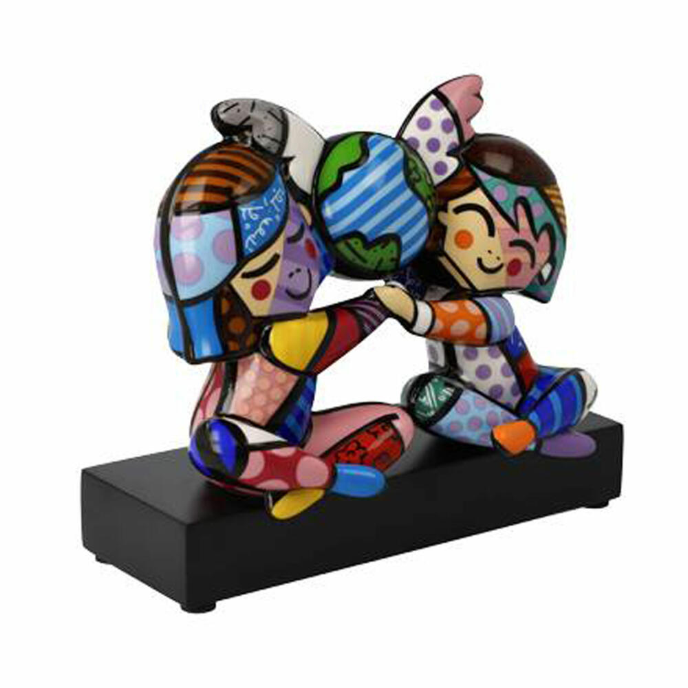 Goebel Figurine Romero Britto Children of the World, Decorative Figure, Decoration, Porcelain, 66453251