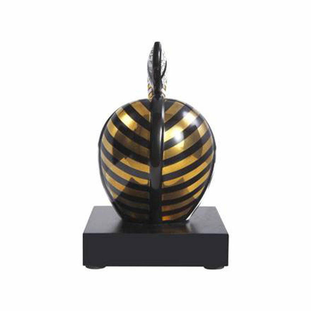 Goebel Figurine Romero Britto Golden Big Apple, Decorative Figure, Decoration, Porcelain, 66453301