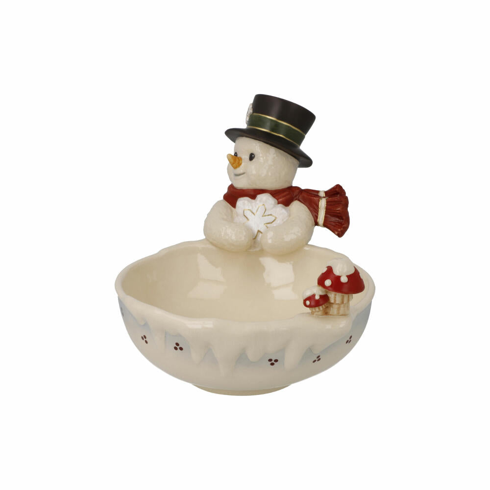 Goebel Bowl Snowy Winter, Stoneware, Colorful, 12 cm, 66704561