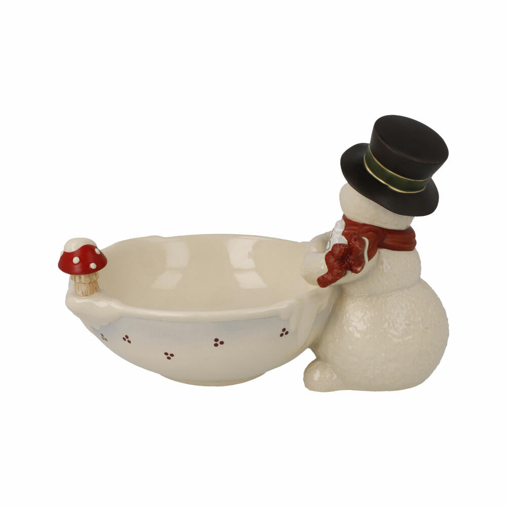 Goebel Bowl Snowy Winter, Stoneware, Colorful, 12 cm, 66704561