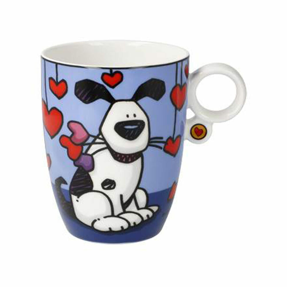 Goebel Artist Mug Ed Heck - Love Dog, Mug, Coffee Mug, Tea Cup, Fine Bone China, 67200091
