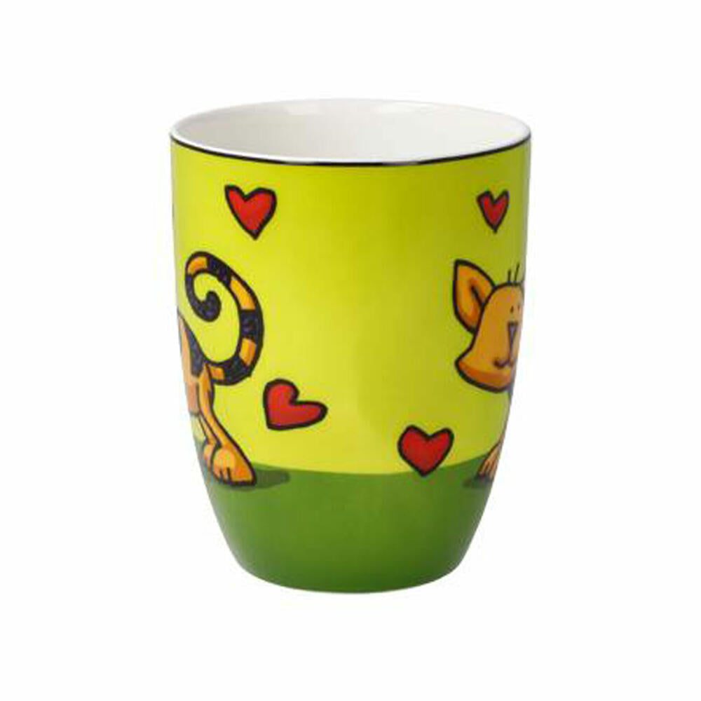 Goebel Künstlertasse Ed Heck - Love Cat, Tasse, Kaffeetasse, Teetasse, Fine Bone China, 67200101