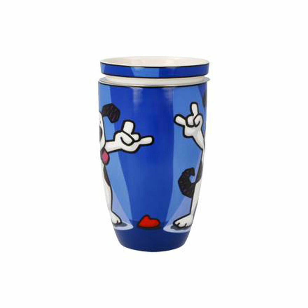 Goebel Teacup with Lid and Strainer Ed Heck - Rock On, Tea Cup, Fine Bone China, 67200131