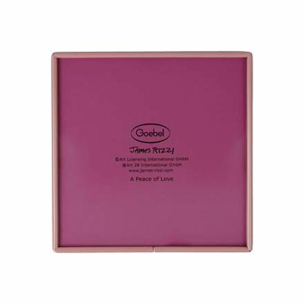 Goebel Tea Tin James Rizzi - Peace of Love, Storage Tin, Tea Tin, Metal, 26103421