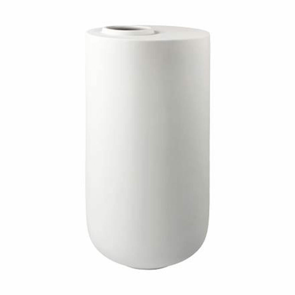 Goebel vase Asmin, flower vase, decorative vase, bisque porcelain, bisque white, H 25 cm, 14005611