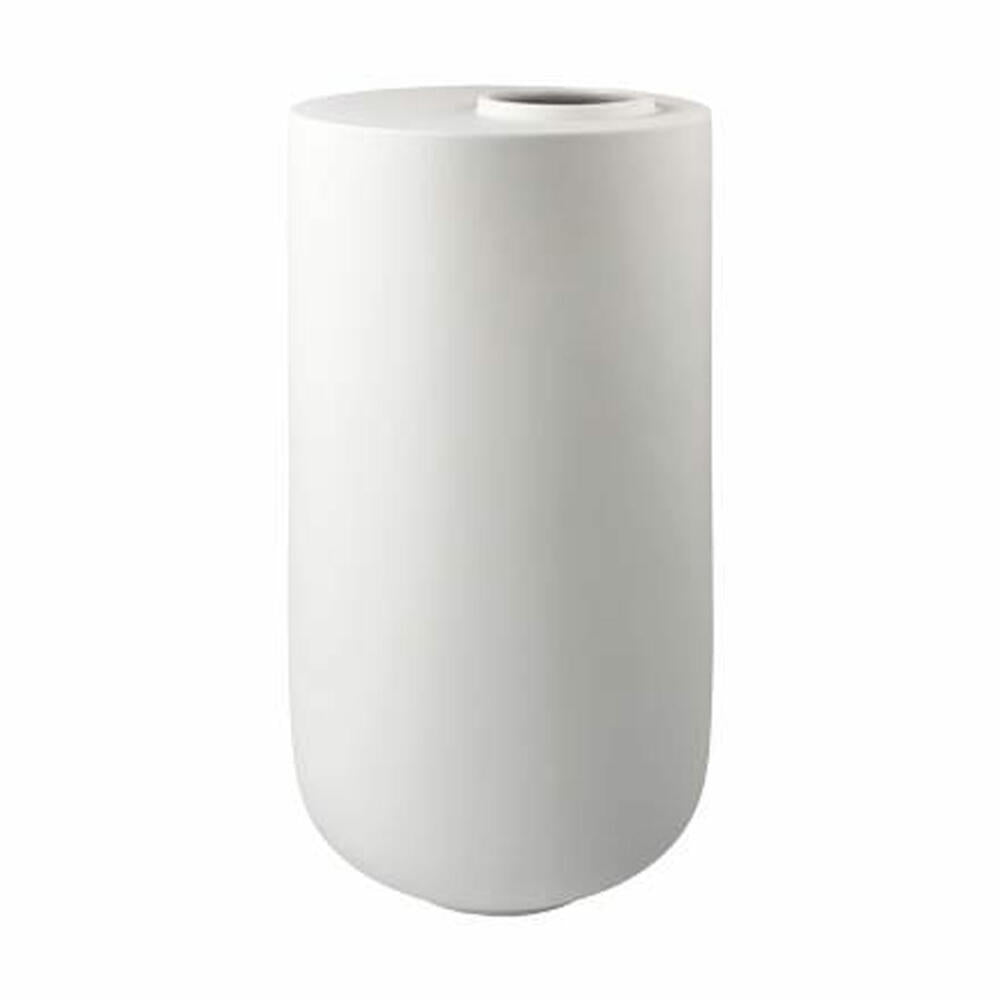 Goebel vase Asmin, flower vase, decorative vase, bisque porcelain, bisque white, H 25 cm, 14005611