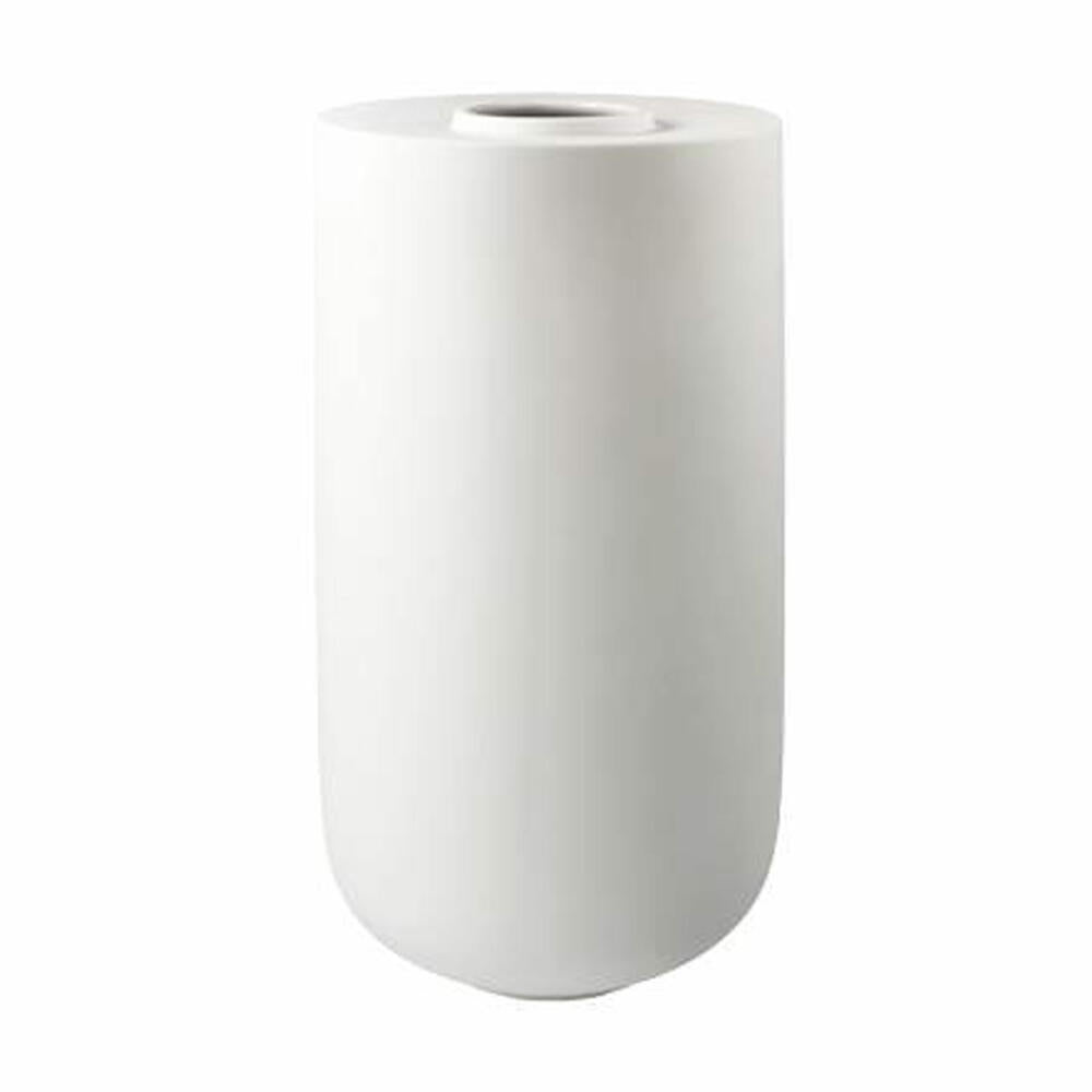 Goebel vase Asmin, flower vase, decorative vase, bisque porcelain, bisque white, H 25 cm, 14005611