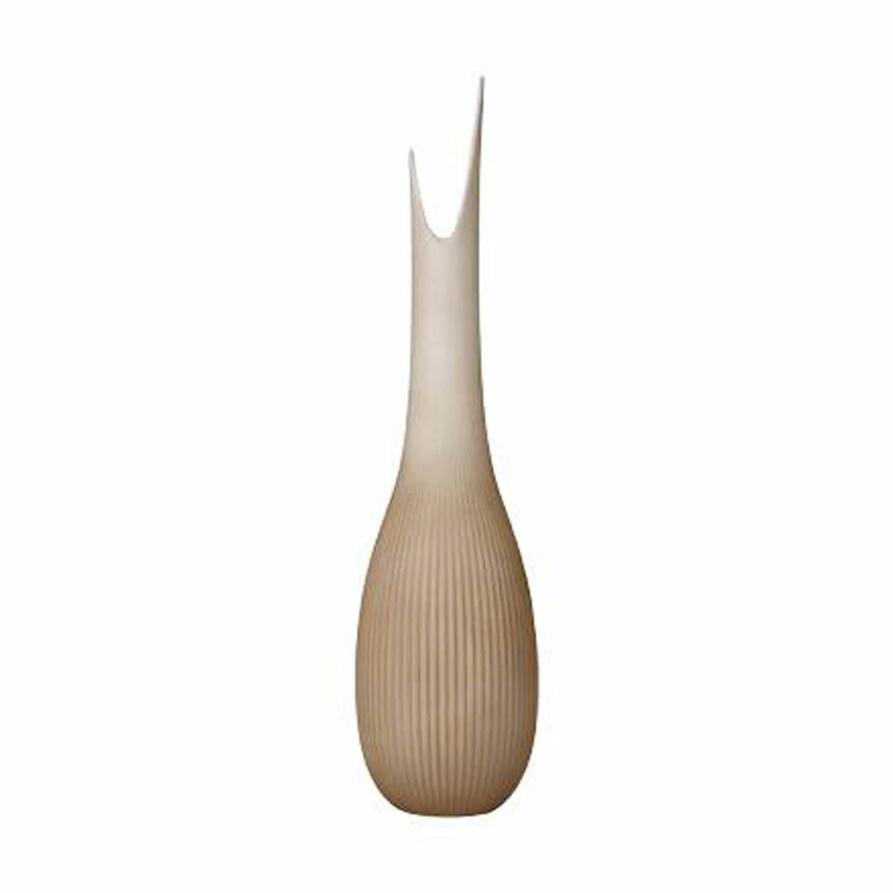 Goebel Vase Studio 8 - Raindrop Powder, flower vase, decorative vase, bisque porcelain, sand, 26600011