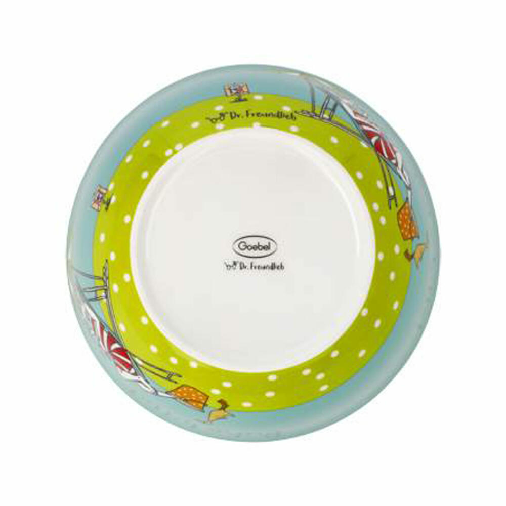 Goebel Bowl Freundlieb -Quiet Please!, Bowl, Decorative Bowl, Decoration, Fine Bone China, 27001411