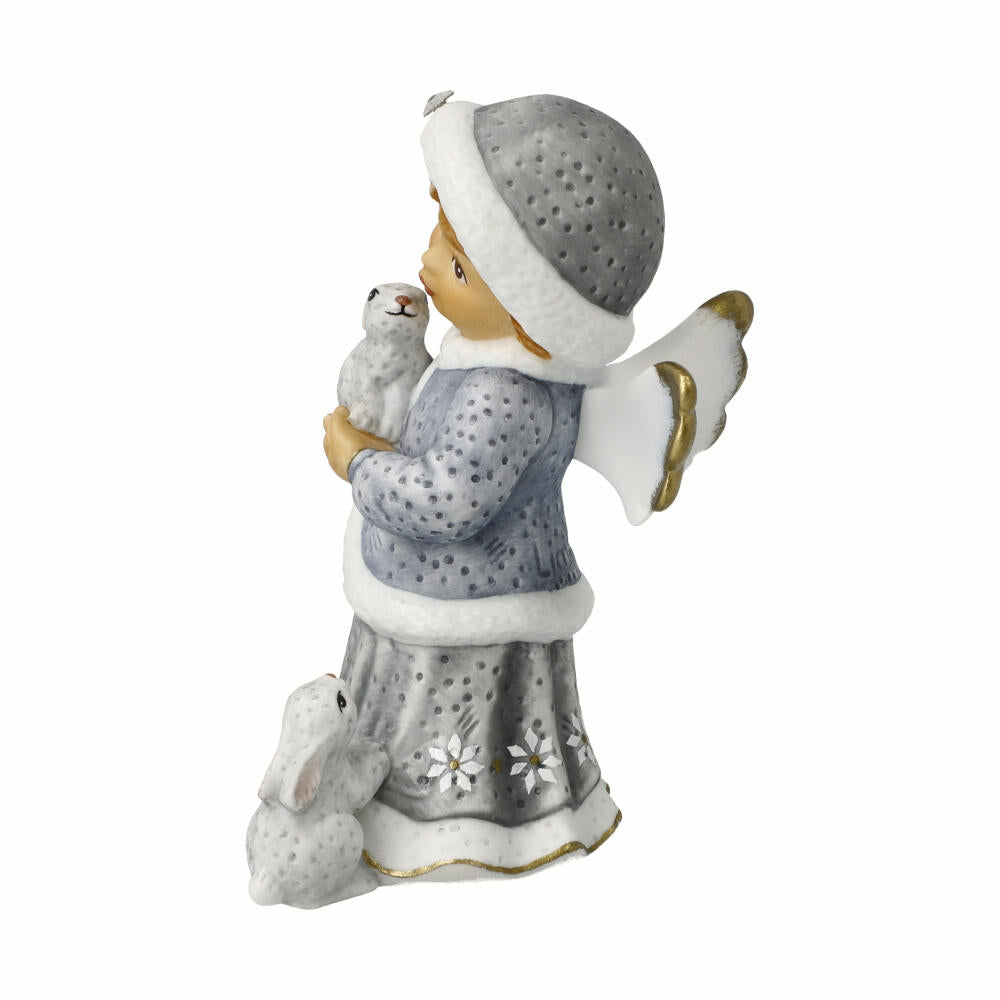 Goebel Engel Winterspaziergang, Biskuit-Porzellan, Bunt, Limited Edition, 11751061