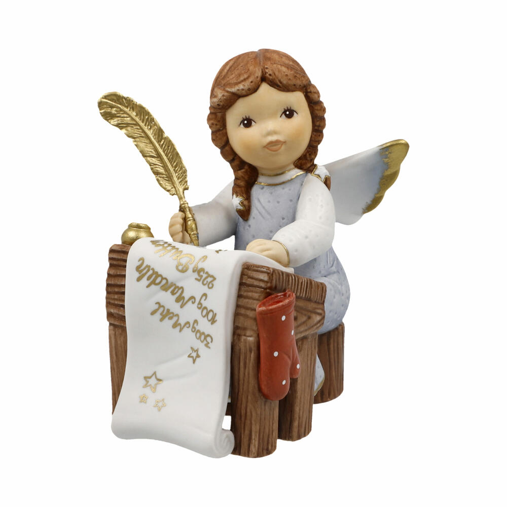 Goebel Angel My Favorite Recipes, Biscuit Porcelain, Colorful, 9.5 cm, 11751091
