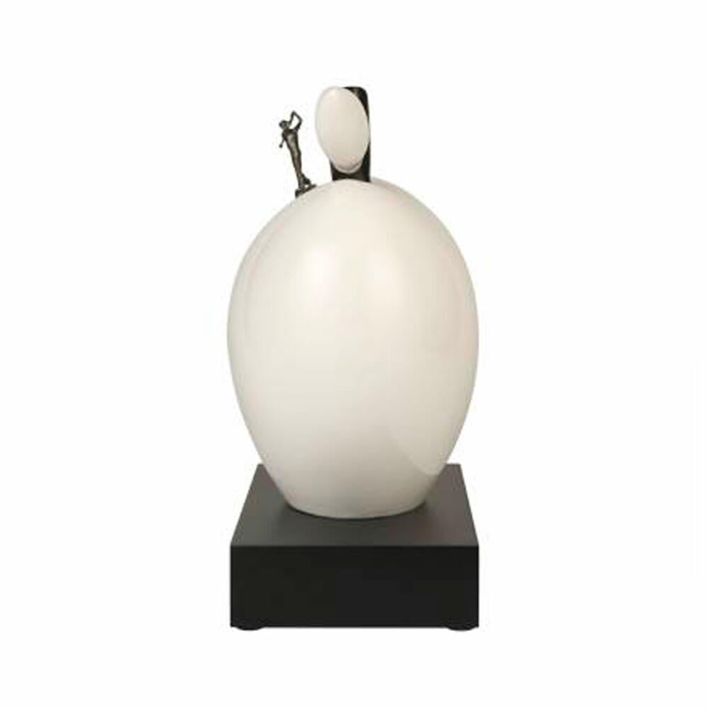 Goebel decorative object Studio 8 - Hole in One, decoration, sculpture, porcelain, white, 30800451