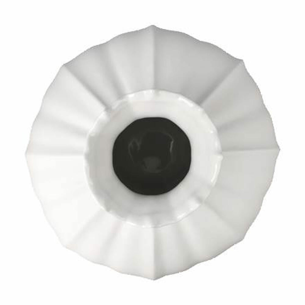 Goebel Vase Bahar, flower vase, decorative vase, bisque porcelain, bisque white, H 22 cm, 14005711