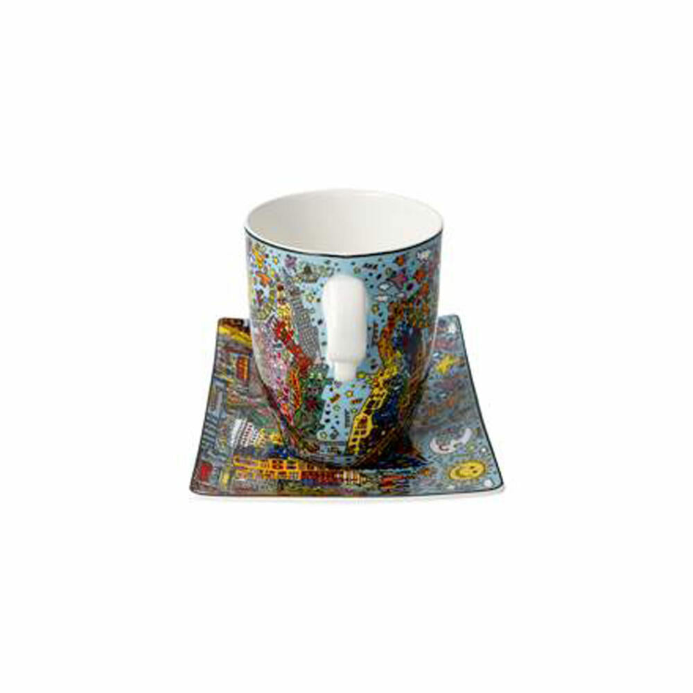 Goebel Artist Cup with Saucer Rizzi - Remember those Cool Coal Days, Cup, Coffee Cup, Tea Cup, Fine Bone China, 26103441